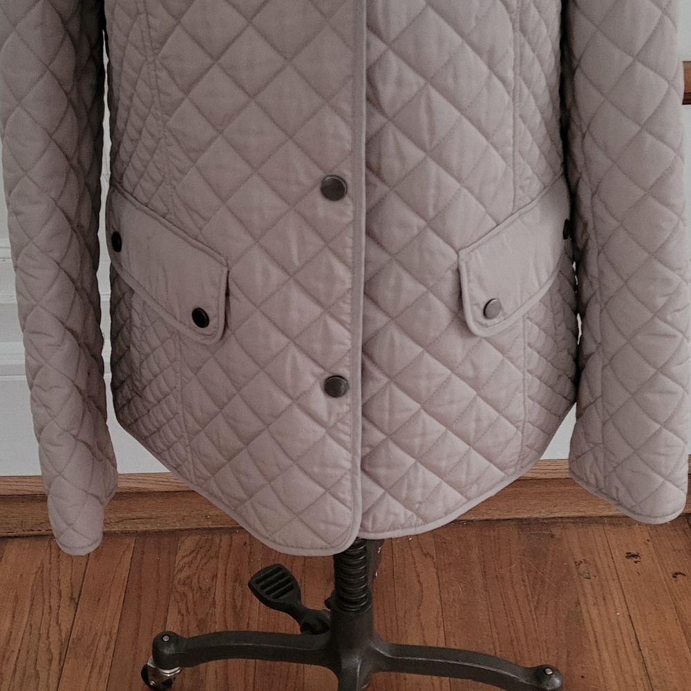 Giacca Beige Button Down Jacket Size Large - image 4